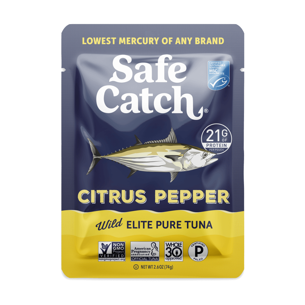 Citrus Pepper Tuna Pouch | Elite Wild Tuna | Safe Catch