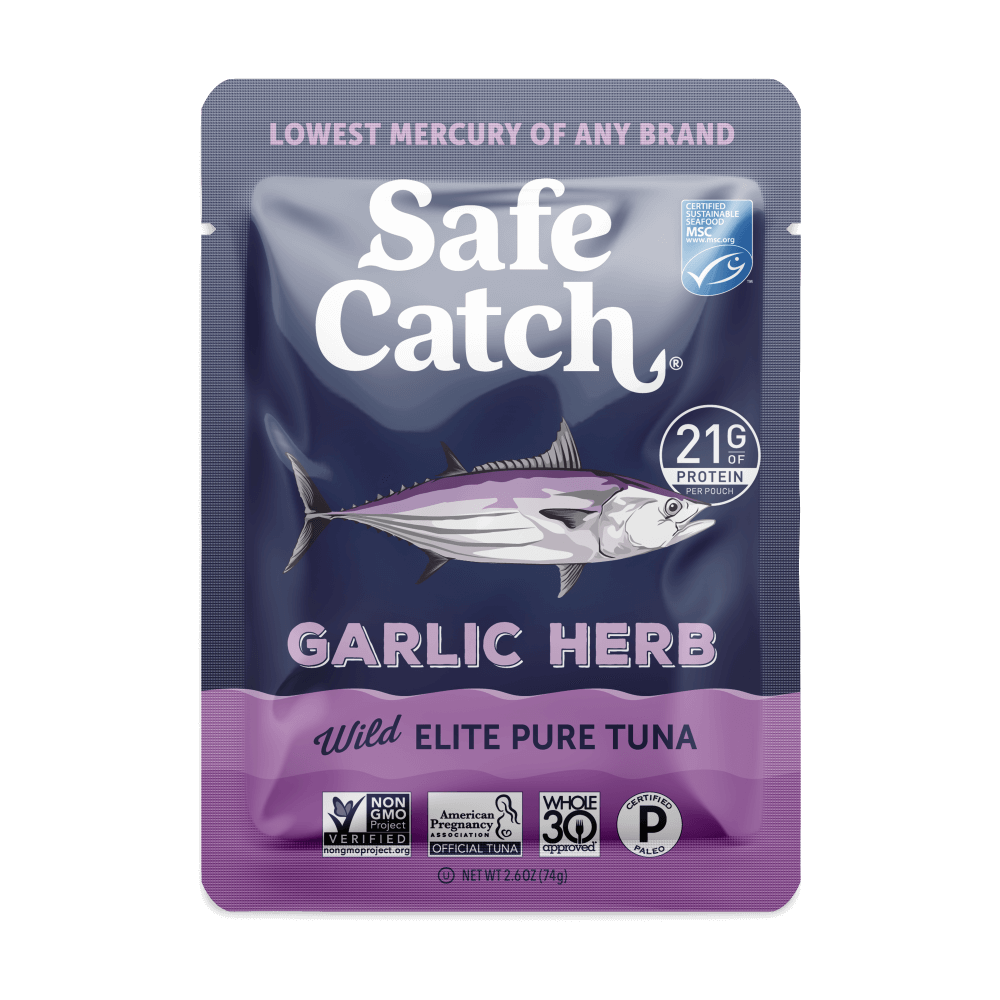 ELITE WILD TUNA, GARLIC HERB